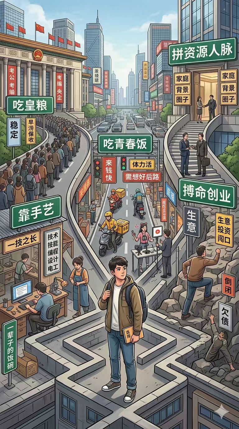 现在社会普通人的出路在哪里？